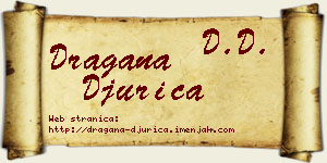 Dragana Đurica vizit kartica